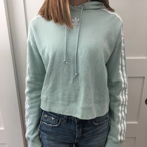 Urban outfitters (adidas) crop top sweatshirt